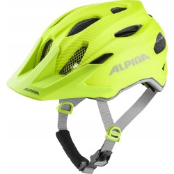 Kask rowerowy Alpina CARAPAX JR. FLASH r. S 51-56cm z moskitierą LED lekki