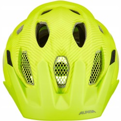 Kask rowerowy Alpina CARAPAX JR. FLASH r. S 51-56cm z moskitierą LED lekki