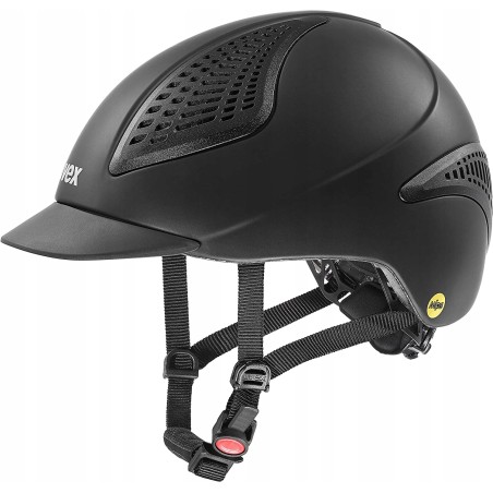 Kask Uvex Exxential II MIPS 57-59 cm M/L black mat system IAS z regulacją