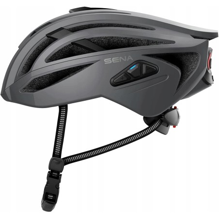 Kask rowerowy Inteligentny Sena R2 ROAD r. S 50-55cm Matt Gray Interkom
