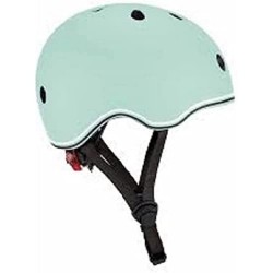 Kask rowerowy dziecięcy Globber miętowy XXS/XS 45-51 cm lampka LED