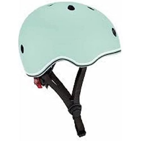 Kask rowerowy dziecięcy Globber miętowy XXS/XS 45-51 cm lampka LED