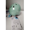 Kask rowerowy dziecięcy Globber miętowy XXS/XS 45-51 cm lampka LED