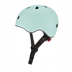 Kask rowerowy dziecięcy Globber miętowy XXS/XS 45-51 cm lampka LED