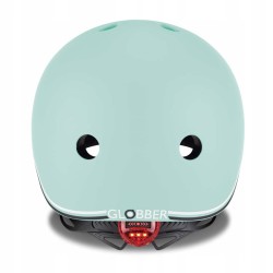 Kask rowerowy dziecięcy Globber miętowy XXS/XS 45-51 cm lampka LED