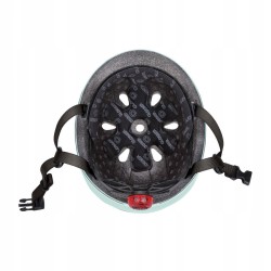 Kask rowerowy dziecięcy Globber miętowy XXS/XS 45-51 cm lampka LED