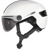 Outlet Kask rowerowy Abus Hud-Y ACE shiny white S 51-55 cm