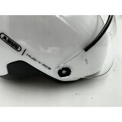 Outlet Kask rowerowy Abus Hud-Y ACE shiny white S 51-55 cm