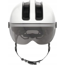 Outlet Kask rowerowy Abus Hud-Y ACE shiny white S 51-55 cm
