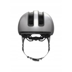 Outlet Kask rowerowy Abus Hud-Y gleam silver M 54-58cm