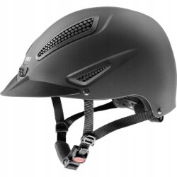 KASK JEŹDZIECKI UVEX PERFEXXION II r. S/M 55-58 CM CZARNY MAT
