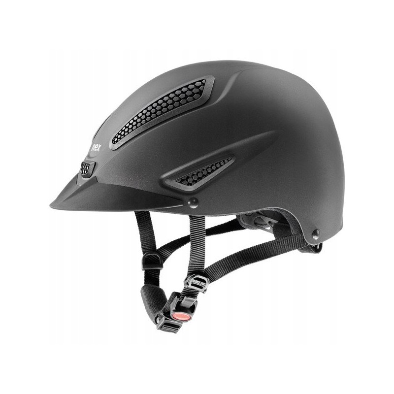 KASK JEŹDZIECKI UVEX PERFEXXION II r. S/M 55-58 CM CZARNY MAT KASK JEŹDZIECKI UVEX PERFEXXION II r. S/M 55-58 CM CZARNY MAT