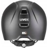 KASK JEŹDZIECKI UVEX PERFEXXION II r. S/M 55-58 CM CZARNY MAT