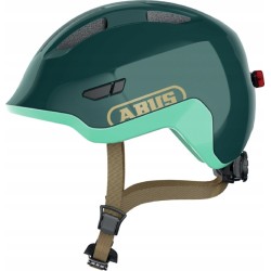 Kask rowerowy Abus Smiley 3.0 ACE LED green S