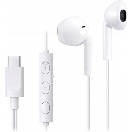 Outlet Słuchawki douszne przewodowe JVC HA-FR17UC złącze USB type C