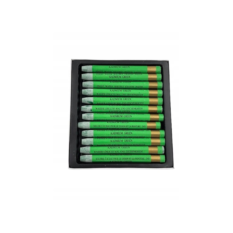 Outlet KREDKI GALLERY AQUARELLE 12 SZTUK akwarele odcień Kadmium green Outlet KREDKI GALLERY AQUARELLE 12 SZTUK akwarele odcień Kadmium green