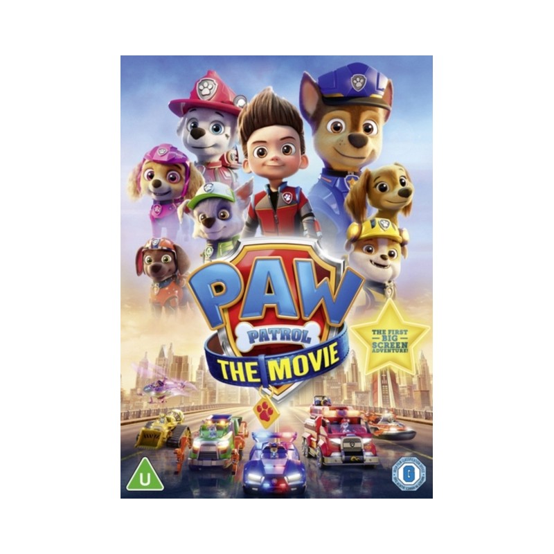 Outlet The Paw Patrol Movie - Psi Patrol Film (2021) płyta DVD Outlet The Paw Patrol Movie - Psi Patrol Film (2021) płyta DVD