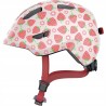 Kask rowerowy dziecięcy ABUS Smiley 3.0 LED strawberry - S 45-50 cm