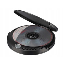 Outlet Odtwarzacz CD Roadstar PCD-435CD czarny wyświetlacz LCD gniazdo jack
