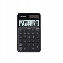 OUTLET KALKULATOR BIUROWY CASIO SL-310UC CZARNY +BIAŁE ETUI WYŚWIETLACZ LCD