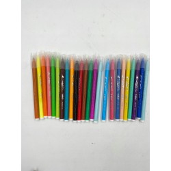 Outlet BIC flamastry dla dzieci wielokolorowe 24 sztuki zmywalne OPIS