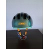 Kask rowerowy dziecięcy ABUS SMILEY 3.0 ACE LED royal green M (50-55cm)