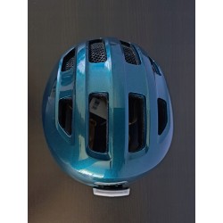 Kask rowerowy dziecięcy ABUS SMILEY 3.0 ACE LED royal green M (50-55cm)