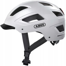 Kask rowerowy Abus Hyban 2.0 polar white r. L 56-61cm LED widoczność 180°