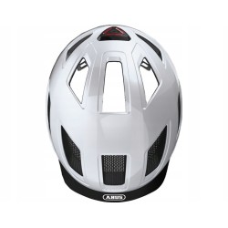 Kask rowerowy Abus Hyban 2.0 polar white r. L 56-61cm LED widoczność 180°