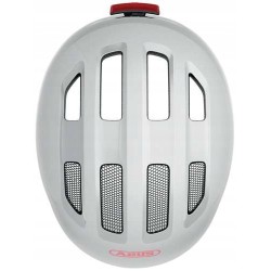 Kask rowerowy dziecięcy ABUS SMILEY ACE Led 3.0 M 50-55 Shiny White