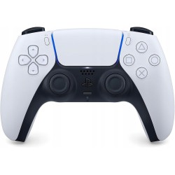 Outlet niekompletny kontroler Sony DualSense biało czarny OPIS