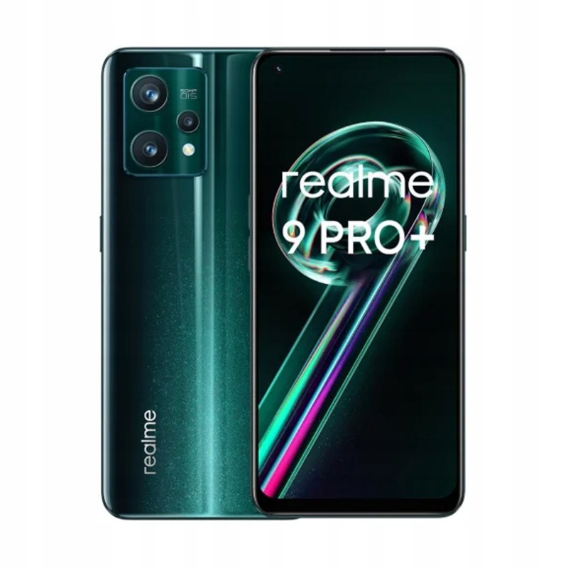 USZKODZONY Smartfon realme 9 Pro+ 8 GB / 256 GB 5G zielony OPIS