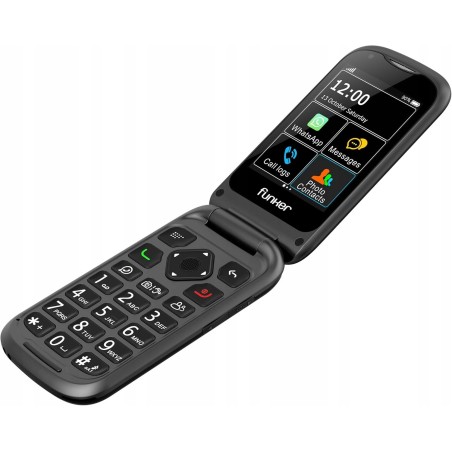 Funker E450 MAX Pro 2 Składany telefon 4G dla osób starszych Przycisk SOS