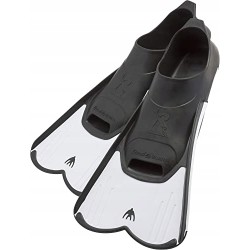 Outlet Płetwy do pływania Cressi Light Fins rozmiar M czarno białe