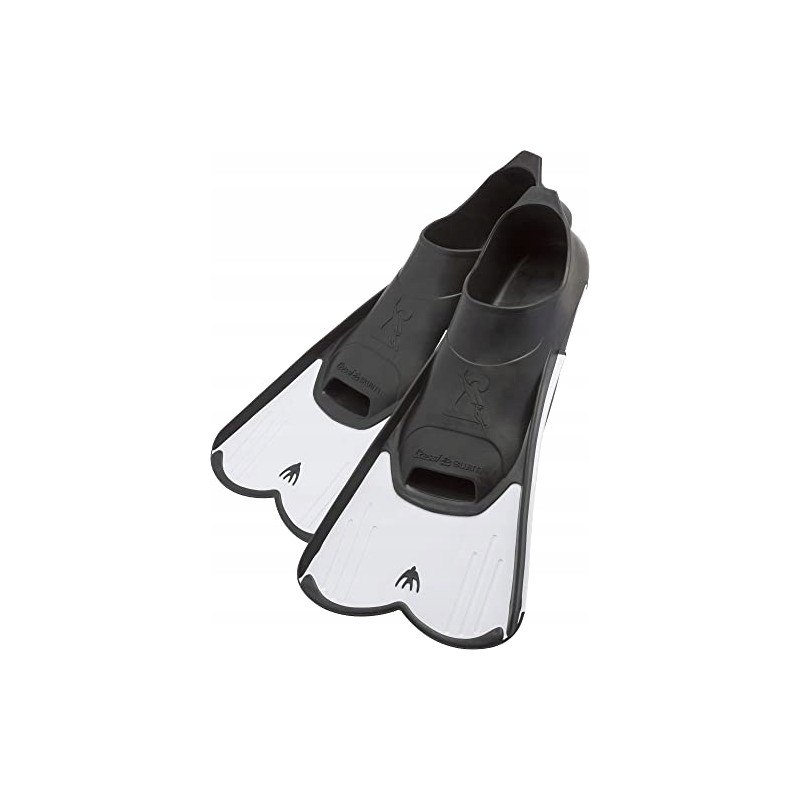 Outlet Płetwy do pływania Cressi Light Fins rozmiar M czarno białe