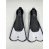 Outlet Płetwy do pływania Cressi Light Fins rozmiar M czarno białe