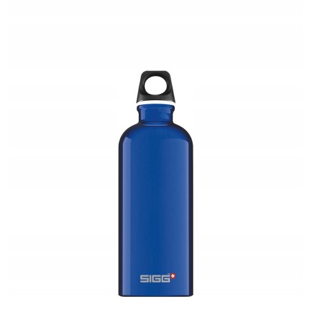 Outlet Butelka Bidon na wodę bez BPA lekka Sigg Traveller 600 ml Dark Blue