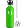 Outlet Termos na napoje Super Sparrow 650 ml zielony + wymienna końcówka