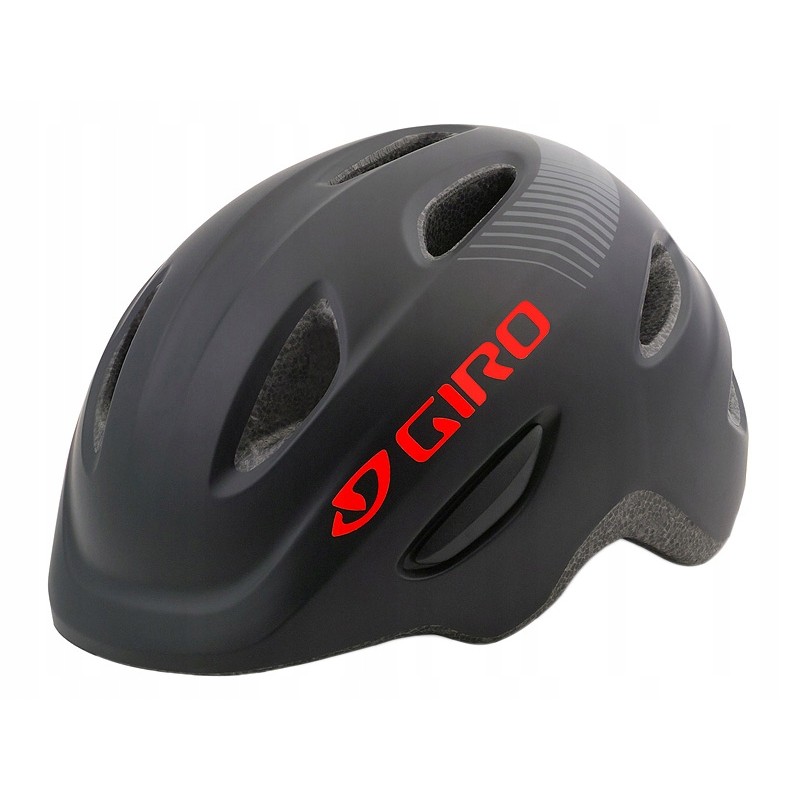 Kask rowerowy dziecięcy Giro Scamp czarny 49-53 cm Kask rowerowy dziecięcy Giro Scamp czarny 49-53 cm