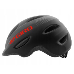 Kask rowerowy dziecięcy Giro Scamp czarny 49-53 cm
