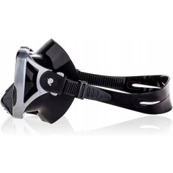 Outlet Maska do nurkowania okulary RABIGALA x czarny ergonomiczna miękka