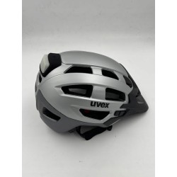 Outlet Kask UVEX FINALE LIGHT rowerowy świecący 56-61 cm Srebrny