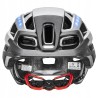 Outlet Kask UVEX FINALE LIGHT rowerowy świecący 56-61 cm Srebrny
