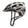 Outlet Kask UVEX FINALE LIGHT rowerowy świecący 56-61 cm Srebrny