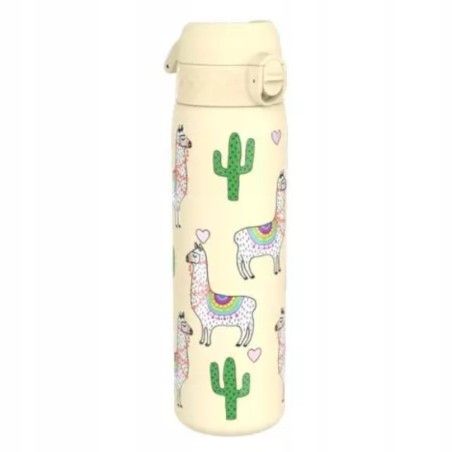 Outlet Wąska Butelka Ion8 600 ml stal nierdzewna moty alpak i kaktusów