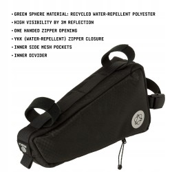 Outlet Agu TopTube torba na ramę roweru wodoodporna odblaskowa ergonomiczna