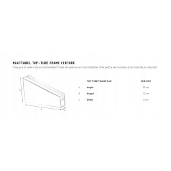 Outlet Agu TopTube torba na ramę roweru wodoodporna odblaskowa ergonomiczna