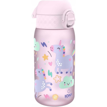 Outlet ION8 Butelka dla Dzieci jednorożec szczelna łatwa do otwarcia 350 ml