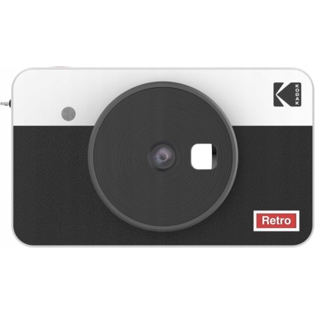 Outlet Aparat Kodak Mini Shot 2 Retro biało czarny+dwie paczki wkładów OPIS