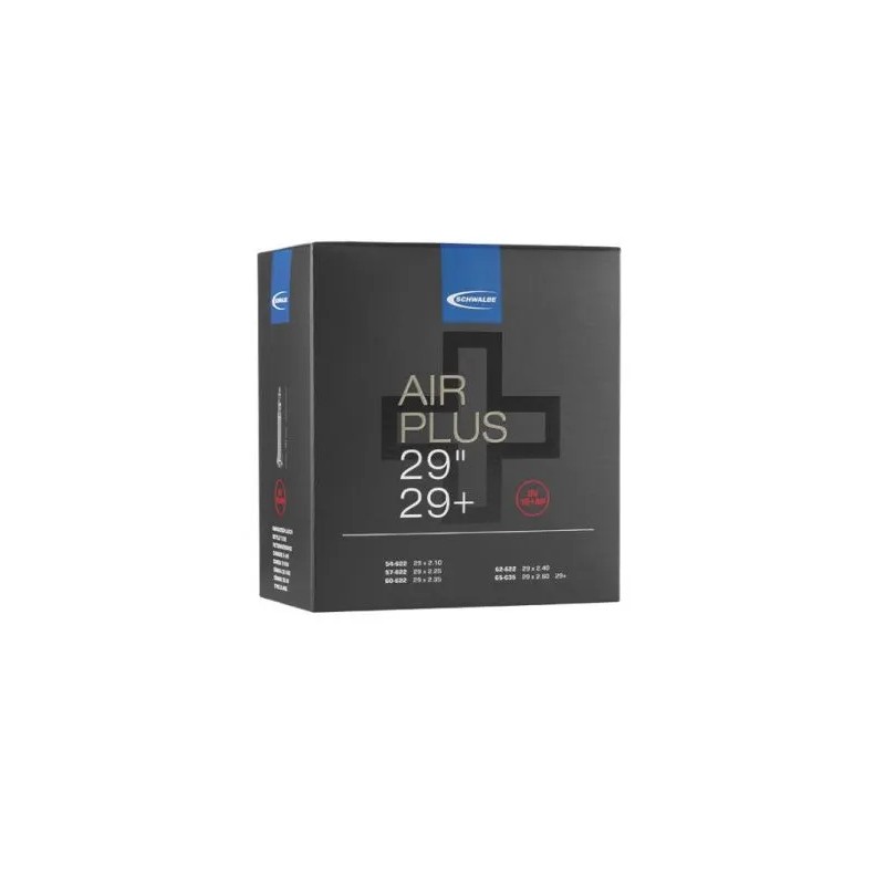 Outlet Dętka rowerowa Schwalbe Air Plus 29/29+x2,1-2,6 średnica 622 mm